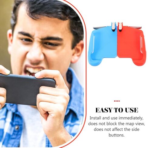 DOITOOL Mobile Game Controller Trigger for Phone Mobile Joystick Lightweight Gamepad Accessory with Physical Buttons Compatible with Most Smartphones for Enhanced Shooting Gameplay in Kuwait