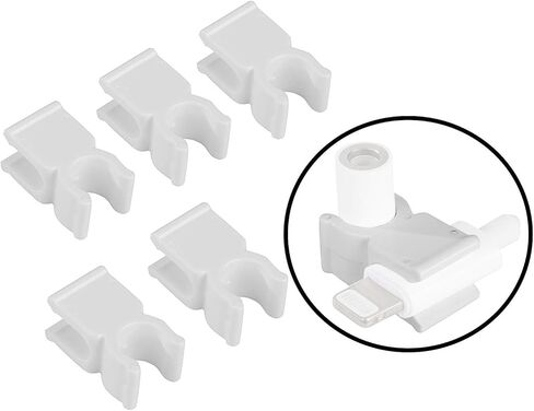 Movo Mounting Clips Compatible with The iPhone Dongle - Secures Dongle for Mic Mounting (5 Pack) in Saudi Arabia