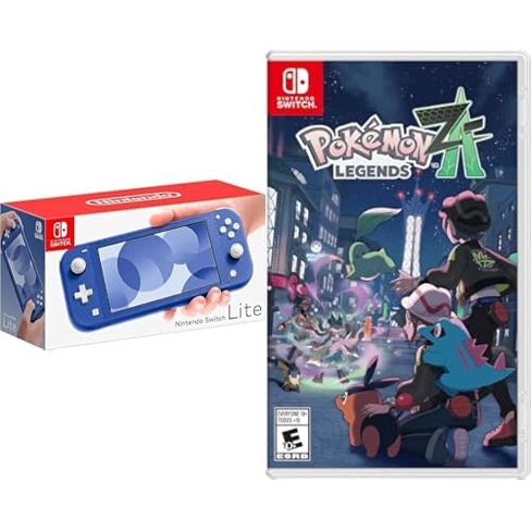 Nintendo Switch Lite Blue Console + Pokémon Legends: Z-A Game Bundle in Saudi Arabia
