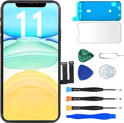 MP+ for iPhone 12/12 Pro Screen Replacement,[Full HD][Face ID] 3D Touch LCD Screen Display Digitizer Assembly with Waterproof Adhesive Tape and Repair Tools Kit in Saudi Arabia