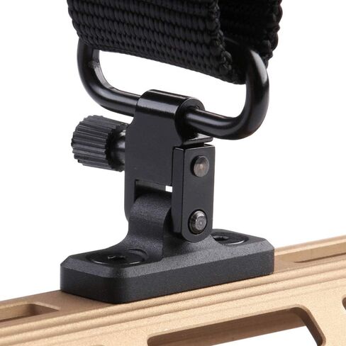 TuFok Sling Mount Stud - بندقية حبال دوارة حبال بندقية تناسب Mlock أو Keymode، تصميم جانبي منخفض، ألومنيوم in Kuwait