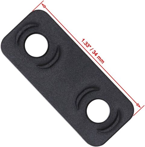 TuFok Sling Mount Stud - بندقية حبال دوارة حبال بندقية تناسب Mlock أو Keymode، تصميم جانبي منخفض، ألومنيوم in Kuwait
