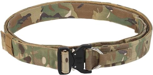 Military Waist Belt Multi-Purpose Molle Rigger Belt with Quick Release Buckle, 2-in-1 Heavy Duty Belts for Men in Saudi Arabia