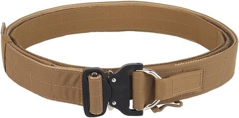 Military Waist Belt Multi-Purpose Molle Rigger Belt with Quick Release Buckle, 2-in-1 Heavy Duty Belts for Men in Saudi Arabia