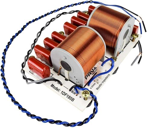 PRV AUDIO Low Pass Crossover 1DF180B مرشح تمرير منخفض لمكبر الصوت ومضخم الصوت نقطة التقاطع عند 180 هرتز مع ميزات فريدة قابلة للتحديد in Kuwait