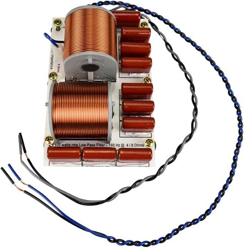 PRV AUDIO Low Pass Crossover 1DF180B مرشح تمرير منخفض لمكبر الصوت ومضخم الصوت نقطة التقاطع عند 180 هرتز مع ميزات فريدة قابلة للتحديد in Kuwait