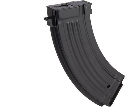 مجلة GoldenBall Airsoft AK 600 طلقة معدنية عالية السعة مجلة AEG متوافقة مع Lancer التكتيكية Airsoft AK AEG (سلسلة Gen 1 728) in Kuwait