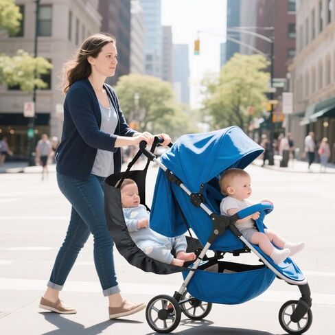 Second Child Booster Seat 2 in 1 Travel Hammock Infant Hammock for Strollers Stroller Hammock Sling for Toddler in Saudi Arabia