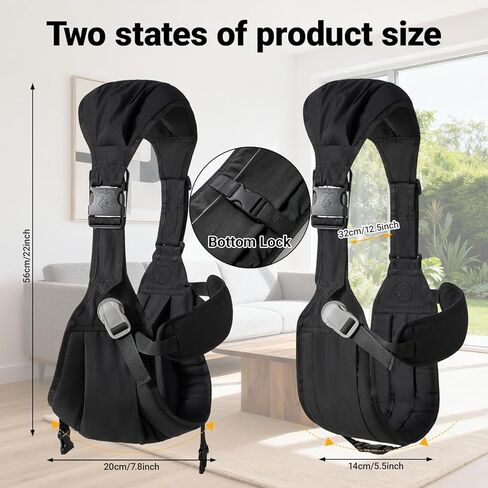 Baby Sling Carrier,Baby Carrier Newborn to Toddler,Adjustable Lightweight Toddler Carrier 25-60 lbs,Ideal for Home,Shopping,and Travel in Saudi Arabia