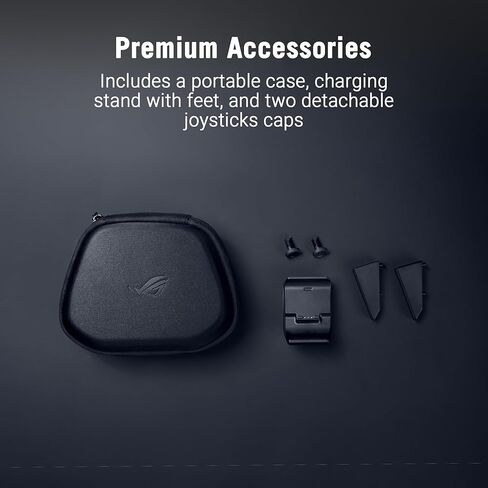 وحدة تحكم الألعاب ASUS ROG Raikiri II Xbox اللاسلكية - 2.4 جيجا هرتز/BT/3.5 ملم، وعصا تحكم TMR، وقبضة مضادة للانزلاق، وحقيبة سفر، وبطارية تصل إلى 50 ساعة، وتكوين قائم على الويب - لأجهزة Xbox Series X|S، وROG Ally، والكمبيوتر الشخصي in Kuwait
