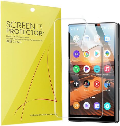 Lamshaw Compatible for Oilsky M508 Screen Protector, [6 Pack] Full Coverage TPU Clear Film Compatible for Oilsky M508 5.5" Mp3 Player (for M501 Pro mp3-6 pack) in Saudi Arabia