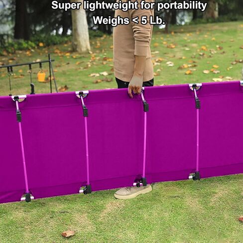 Kids Camping Cot and Toddler Travel Bed | Lightweight and Compact Cots for Sleeping | Portable Folding Cot for Toddler, Kids, Youth and Even Adults (Pink, 63" x 23.5") in Saudi Arabia