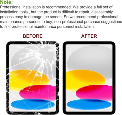استبدال محول رقمي لشاشة اللمس الجديدة من SwarKing لجهاز iPad الجيل 11th (2025) 10.9 بوصة مع مجموعة أدوات إصلاح مجانية. (بدون شاشة LCD) in Saudi Arabia