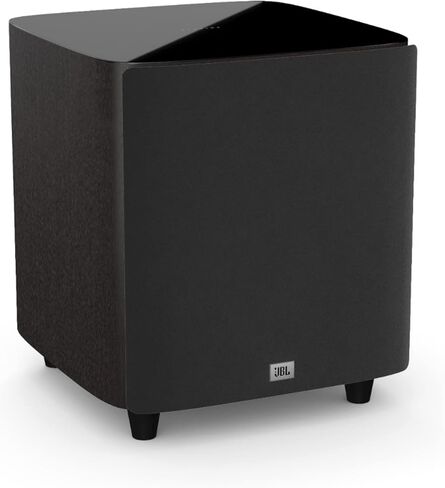 JBL Studio 650P, Dark Wood - Powered Subwoofer - 10" PolyPlas Cone Woofer with Dual Down-Firing Tuned Ports & 250w Rms Amplifier in Saudi Arabia