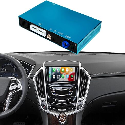 طقم CarPlay & Android Auto التحديثي اللاسلكي لـ CTS (2008-2014) - متوافق مع شاشة المصنع المنبثقة الآلية فقط - يناسب سيارات السيدان والكوبيه والعربة - يحتفظ بوظيفة رفع OEM in Kuwait