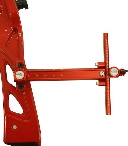 SAS Archery Recurve Bow CNC Target Sight T Shape Adjustable with Ring and Single Fiber Optical Pin Sight Aluminum Detachable for Compound Competition Olympic Style Hunting Practice Range RH or LH in Saudi Arabia