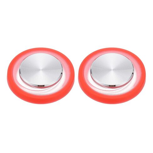 PATIKIL 2 Pcs Mobile Phone Game Joystick, Plating Spiral Game Control Touch Screen Joystick with Storage Box for Mobile Tablet Smart Phone, Blue in Saudi Arabia