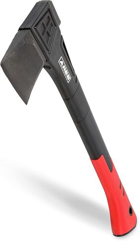 ARES 45005 - فأس تقطيع 18 بوصة - هيكل مقبض من الألياف الزجاجية خفيف الوزن - رأس شفرة من الفولاذ عالي الكربون - البستنة والمشي لمسافات طويلة والتطبيقات الخارجية/المغامرة in Kuwait
