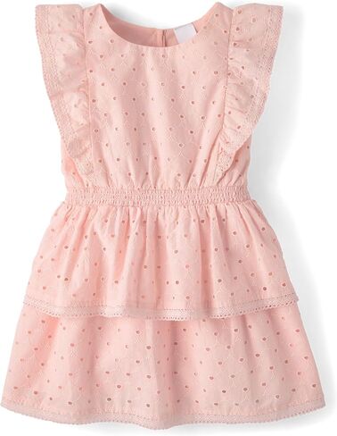 Gymboree Baby-Girls and Toddler Short Sleeve Tiered Dresses in Saudi Arabia