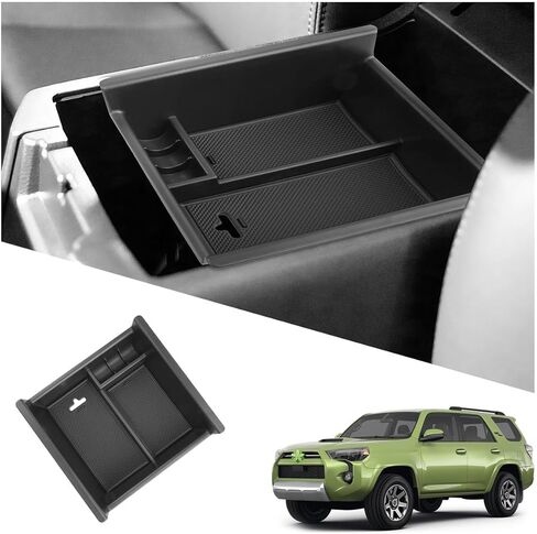 2026 Silverado 2500/3500 Center Console Organizer for Chevy Silverado 2500/3500 Accessories TPE Material Console Tray Compatible with 2024-2026 Chevy Silverado 2500/3500HD(Full Console Bucket Seat) in Saudi Arabia