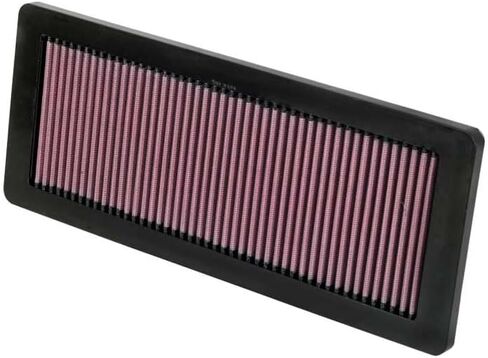 K&N High-Flow Original Lifetime Engine Air Filter: Increase Power & Acceleration, Washable, Premium, Replacement Car Air Filter: Compatible with 2007-2019 Mini (Cooper), 33-2936 in Saudi Arabia