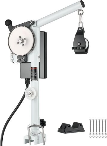 VEVOR Line Hauler Pot Puller، 12V DC 1200W، ونش خط النقل يحمل قدرة رفع 198 رطلاً، سرعة الخط 115 قدمًا / دقيقة، دوران 360 درجة ومقاومة للتآكل، ساحب وعاء السلطعون لسرطان البحر والروبيان ومصائد جراد البحر in Kuwait