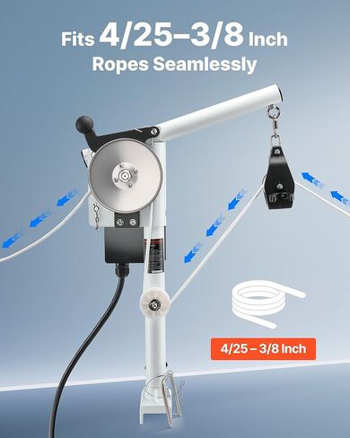 VEVOR Line Hauler Pot Puller، 12V DC 1200W، ونش خط النقل يحمل قدرة رفع 198 رطلاً، سرعة الخط 115 قدمًا / دقيقة، دوران 360 درجة ومقاومة للتآكل، ساحب وعاء السلطعون لسرطان البحر والروبيان ومصائد جراد البحر in Kuwait