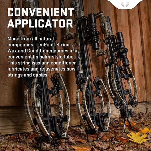 شمع وبلسم سلسلة TenPoint - يعمل على تشحيم وتجديد وإطالة عمر خيوط وكابلات القوس والنشاب - مصنوعة من مكونات طبيعية بالكامل in Kuwait
