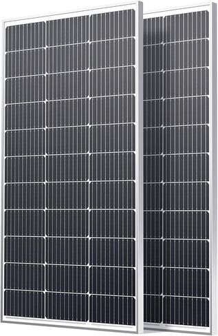 400W Solar Panel, 4 Pcs 100 Watt Solar Panel with High-Output Design,High Efficiency Monocrystalline PV Module for for 12V/24V/48V System,RV,Home,Rooftop,Farm,Off-Grid Cabin,Emergency Backup in Saudi Arabia