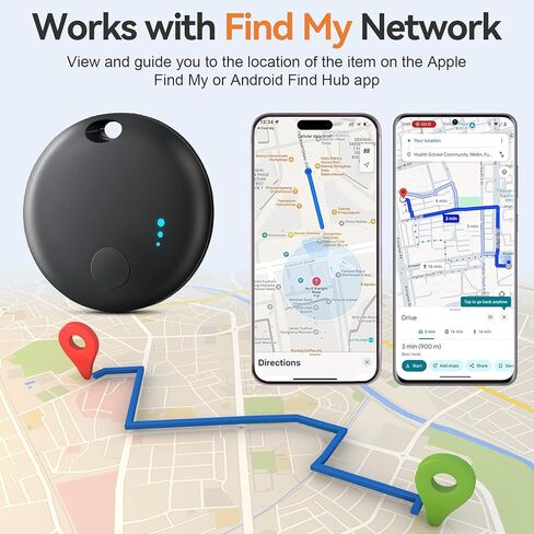 علامات تعقب الهواء 2026 لأجهزة Android أو iOS، نظام مزدوج لكل من iOS وAndroid Tracker، تطبيق Find My أو Google'S Find Hub، علامات تعقب ذكية مع حلقة مفاتيح، مكتشف المفاتيح/متعقب الأمتعة للمفاتيح والأمتعة والمحفظة in Kuwait