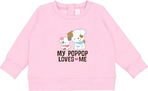 قميص من نوع My Pop Pop Loves Me Granddaughter Puppy Baby من إنكتاستيك in Saudi Arabia