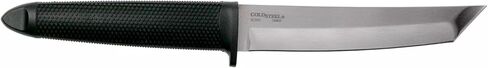 COLD STEEL Tanto Lite متين وخفيف الوزن ألماني 4116 من الفولاذ المقاوم للصدأ 6 بوصات شفرة ثابتة للصيد في الهواء الطلق، مقبض Kray-Ex غير قابل للانزلاق، غمد آمن in Kuwait