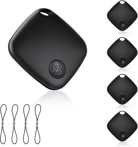 Air Tags-4 Pack Android【Google MFG Certified】, Air Tag for Android Item Finder Works with Google’s Find Hub, Air Tracker Device Locator, Smart Tag for Keys, Luggage, Bag, Suitcases in Saudi Arabia