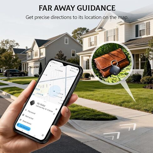 Air Tags-4 Pack Android【Google MFG Certified】, Air Tag for Android Item Finder Works with Google’s Find Hub, Air Tracker Device Locator, Smart Tag for Keys, Luggage, Bag, Suitcases in Saudi Arabia