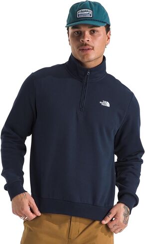 The North Face Men Evolution Simple Dome ¼ Zip ، Summit Navy ، Medium in Saudi Arabia