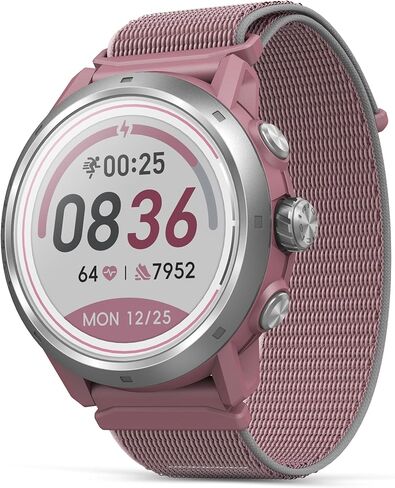 COROS APEX 2 GPS Outdoor Refurbished Watch,1.2" Sapphire Screen,14 Days/40 Hours Battery Life,5 Satellite Systems, Offline Maps, Heart Rate Monitor, Triathlon, Multisport- Renewed, Open Box (Pink) in Saudi Arabia