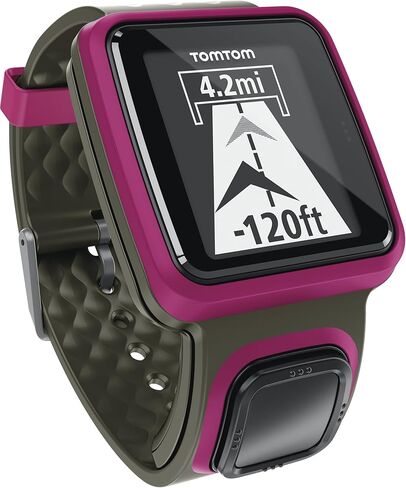 ساعة الجري TomTom 1RR0.001.01 Runner GPS (وردي) (متجددة) in Saudi Arabia