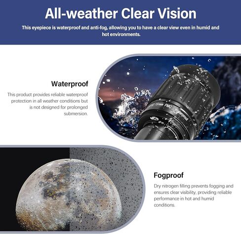 Astromania 1.25"-82 Degree SWA-15m Eyepiece - Bundle with - 1.25" UHC (Ultra High Contrast) Filter in Saudi Arabia