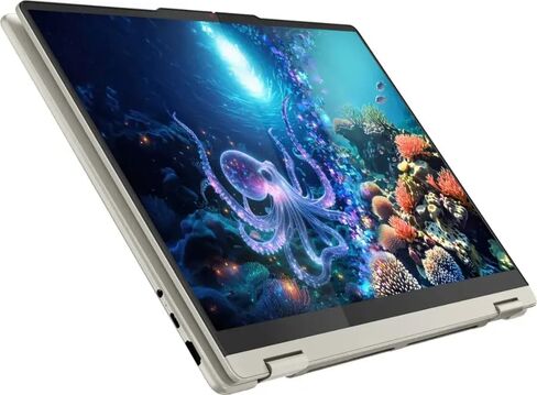 Lenovo Yoga 7 2-in-1 Laptop, 16" 2K LCD Touchscreen, AMD 8-Core Ryzen AI 7 350(>Intel i7-1355U), AI Copilot, 16GB LPDDR5X, 1TB SSD, WiFi 7, Backlit KB, Fingerprint, FHD Webcam, W/Stylus, Win 11 Home in Saudi Arabia