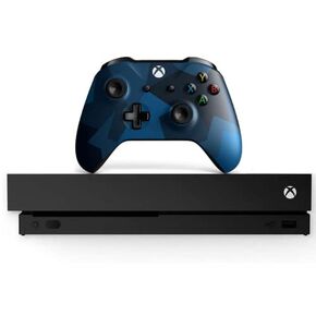 وحدة التحكم Microsoft Xbox One X سعة 1 تيرابايت مع وحدة التحكم Midnight Forces II Special Edition (متجددة) in Kuwait