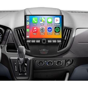 QLED Radio for Ford Transit 150 250 350 Base Version 2015 2016 2017 2018 2019 Upgrade,Touch Screen Stereo Replacement,carplay Android auto,4G Network,Free Camera in Kuwait
