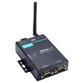 NPort W2250A-W4-T-US، 2-Port RS-232/422/485 خادم الأجهزة اللاسلكية، 12 إلى 48 VDC، -40 إلى 75 درجة مئوية درجة حرارة التشغيل in Kuwait