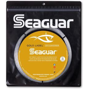 Seaguar Gold Label Big Game 100% Fluorocarbon Fishing Line Leader, 25 Yards, Multiple Weight Limits, Clear in Saudi Arabia
