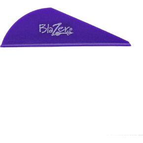 Bohning Blazer® Vane، 2 بوصة للصيد، ثلاثي الأبعاد، ريشة، أرجواني، 50pk in Kuwait
