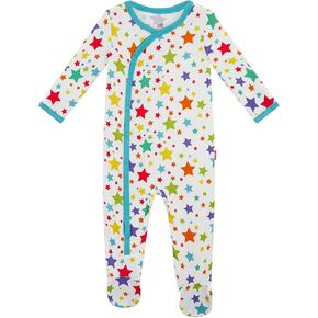 Footie Pajamas Baby Boy Bamboo Viscose Long Sleeve One-piece Baby Jumpsuit in Kuwait