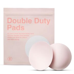 Reusable Nursing Pads for Maximum Absorption, 2-Pack Super Soft Contoured Washable Inserts, Leak-Proof & Discreet Eco-Friendly Pads for Breastfeeding Moms in Kuwait