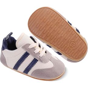 Adorable Baby Shoes for Boys Girls Non Slip Breathable Lightweight Infant Walking Shoes Comfy Pull On Newborn Baby Sneakers in Kuwait