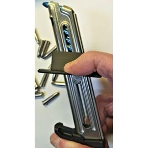 محمل السرعة مصنوع لمجلات مصنع Ruger Mark IV 22 22LR 22 LR Ammo Magazines باللون الأسود صنع في الولايات المتحدة الأمريكية بواسطة قدامى المحاربين in Kuwait