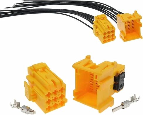 1 set 9-pin 1-967626-1 8-968971-1 1-967621-1 967631-1 967635-1 967621-1 Car audio wire and cable connector connector(Male 20cm wires) in Saudi Arabia