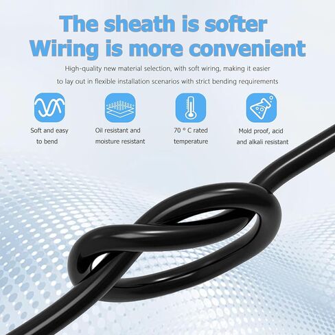 كابل FireWire 4 Pin إلى 4 Pin iLink DV Cable Firewire 400 IEEE 1394 سلك كابل DV عالي السرعة للأتمتة الصناعية وأجهزة Pro AV (1.8M/5.9FT) in Kuwait